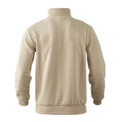 Henrik | Premium sweatshirt med kvart lynlås