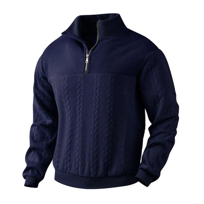 Henrik | Premium sweatshirt med kvart lynlås