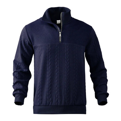 Henrik | Premium sweatshirt med kvart lynlås