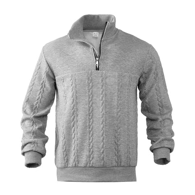 Henrik | Premium sweatshirt med kvart lynlås